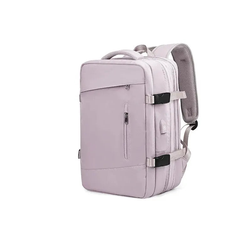 Travel Backpack for Women Men Travel Bag Watreproof Hiking Backpack College Laptop Backpack for Traveling on Airplane Expansion