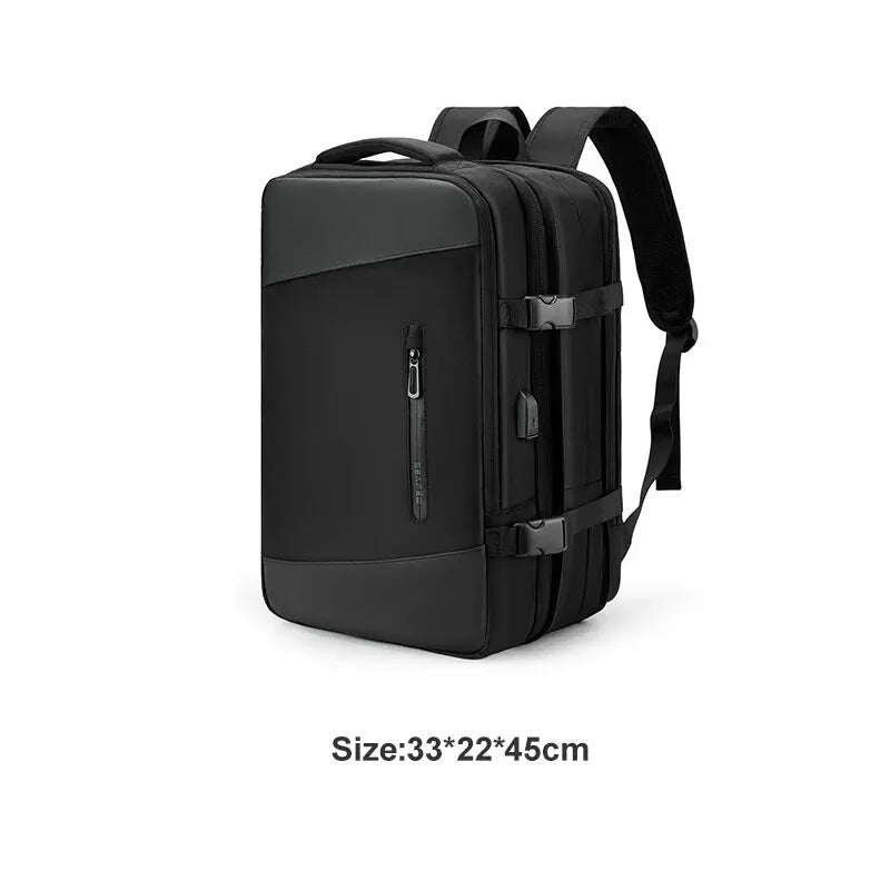Travel Backpack for Women Men Travel Bag Watreproof Hiking Backpack College Laptop Backpack for Traveling on Airplane Expansion