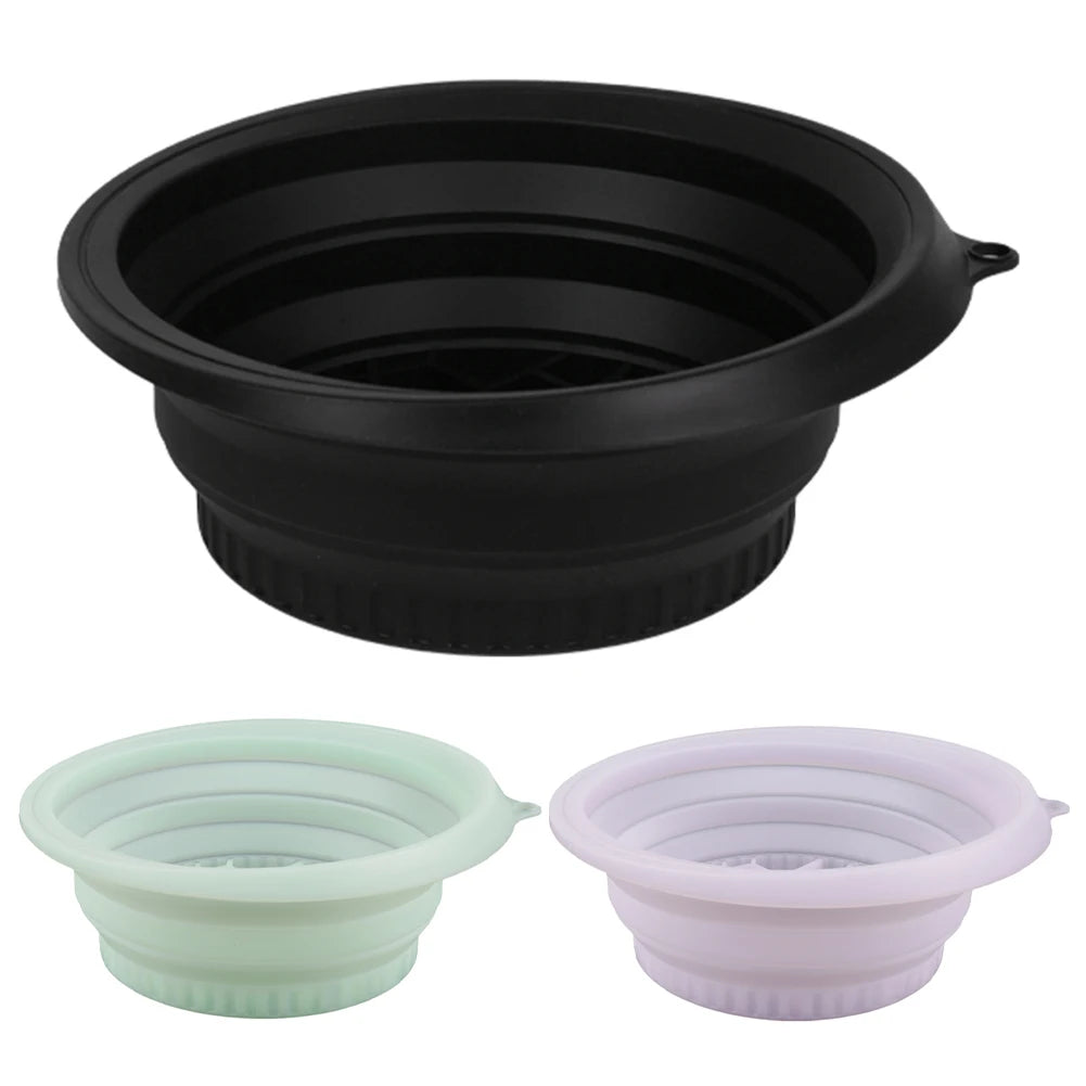 Silicone Ice Facial Folding Washbasin with Ice Tray Collapsible Facial Plunge Bowl Face Ice Bath Water Chiller