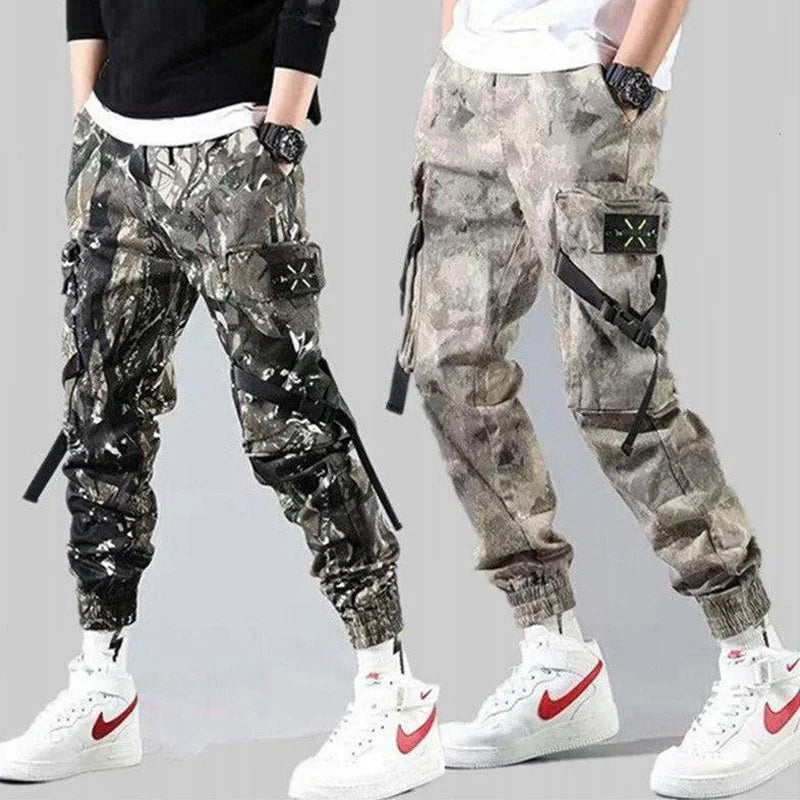 Streetwear Jogging Pants Men Harajuku Winter Spring Hip Hop Cargo Japanese Style Trousers Casual Techwear Male'S Sports Suit